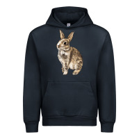 Navy Rabbit Urban Hoodie - LillyAllenDesigns