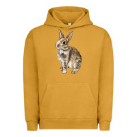 Pigment Peanut Butter Rabbit Urban Hoodie - LillyAllenDesigns