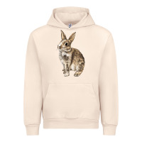 Sandshell Rabbit Urban Hoodie - LillyAllenDesigns
