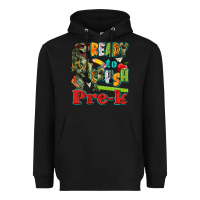 Black ready to crush pre k Heavyweight Hoodie - texasbilliewilder