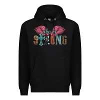 Black she is strong Premium Hoodie - Artiststas