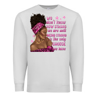 Dove Grey afro woman cancer Premium Sweatshirt - texasbilliewilder