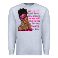 Afro Woman Cancer Premium Sweatshirt | Teevron