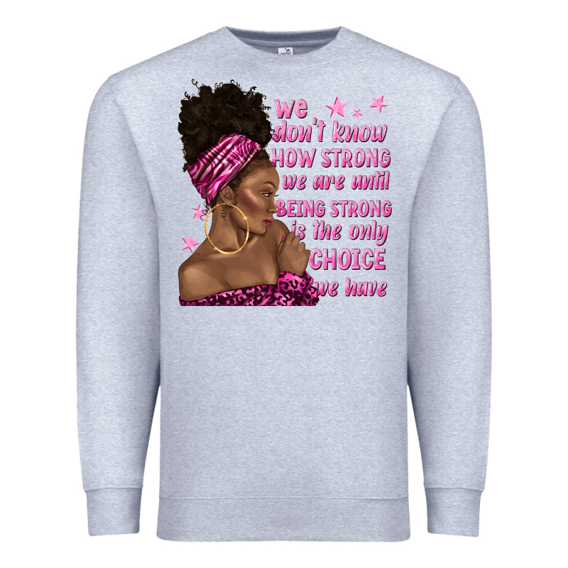 Afro Woman Cancer Premium Sweatshirt by texasbilliewilder | Teevron