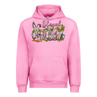 Fuchsia Pink blessed gigi easter Urban Hoodie - BarkalooDesign