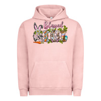 Pigment Salmon blessed gigi easter Urban Hoodie - BarkalooDesign