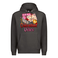 Smoke valentine vibes Premium Hoodie - AdoDesignShop