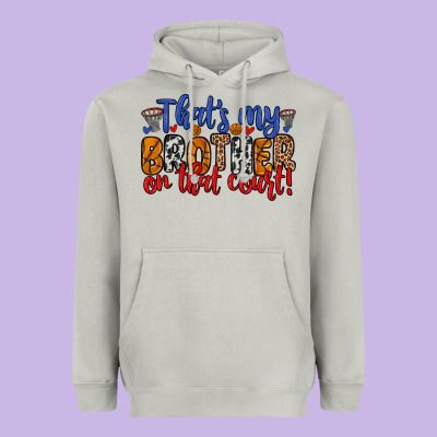 That S My Brother On That Field Heavyweight Hoodie Designed By Zillion Design Studio