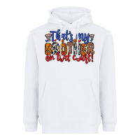 White that s my brother on that field Heavyweight Hoodie - Zillion Design Studio