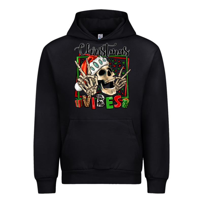 Christmas Vibes Skeleton Urban Hoodie by Jasminsmagicworld | Teevron