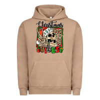 Pigment Burro christmas vibes skeleton Urban Hoodie - Jasminsmagicworld