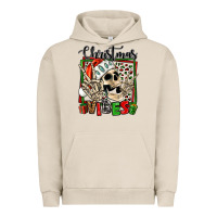 Pigment French Oak christmas vibes skeleton Urban Hoodie - Jasminsmagicworld