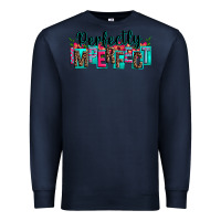 Navy perfectly imperfect Premium Sweatshirt - Zillion Design Studio
