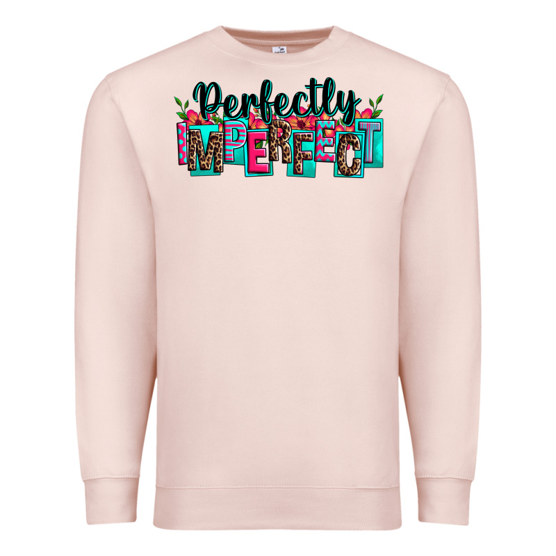 Perfectly Imperfect Premium Sweatshirt by Zillion Design Studio | Teevron