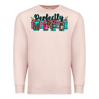 Pale Pink perfectly imperfect Premium Sweatshirt - Zillion Design Studio