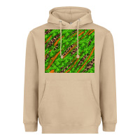 Mushroom distressed shamrock and leopard Heavyweight Hoodie - RanaPortraitStore