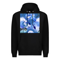 Black dolphins Premium Hoodie - BundleAndBundleShop