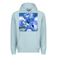 Blue Mist dolphins Premium Hoodie - BundleAndBundleShop