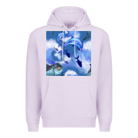 Lilac dolphins Premium Hoodie - BundleAndBundleShop