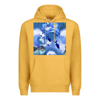 Mustard dolphins Premium Hoodie - BundleAndBundleShop