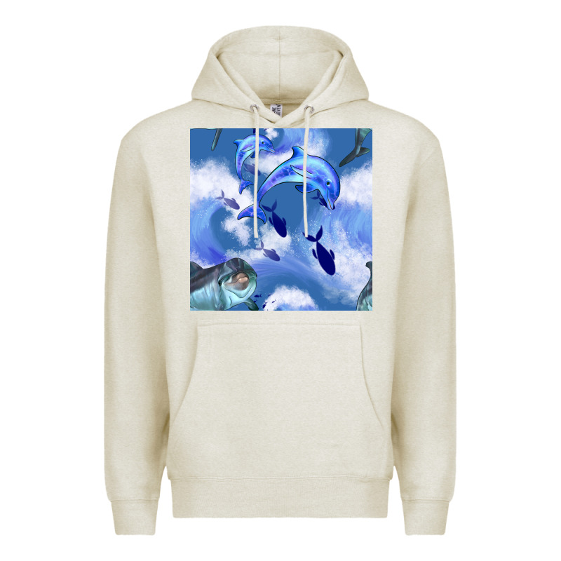 Dolphins Premium Hoodie by BundleAndBundleShop | Teevron