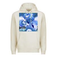 Oatmeal Heather dolphins Premium Hoodie - BundleAndBundleShop