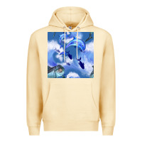 Pina Colada dolphins Premium Hoodie - BundleAndBundleShop