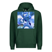 Sports Green dolphins Premium Hoodie - BundleAndBundleShop
