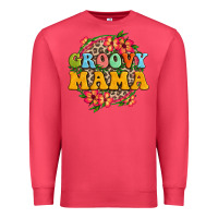 Cardinal groovy mama Premium Sweatshirt - Zillion Design Studio