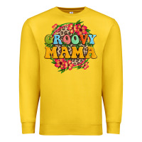 Lemon groovy mama Premium Sweatshirt - Zillion Design Studio