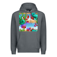 Rock seahorse and beach Premium Hoodie - BundleAndBundleShop