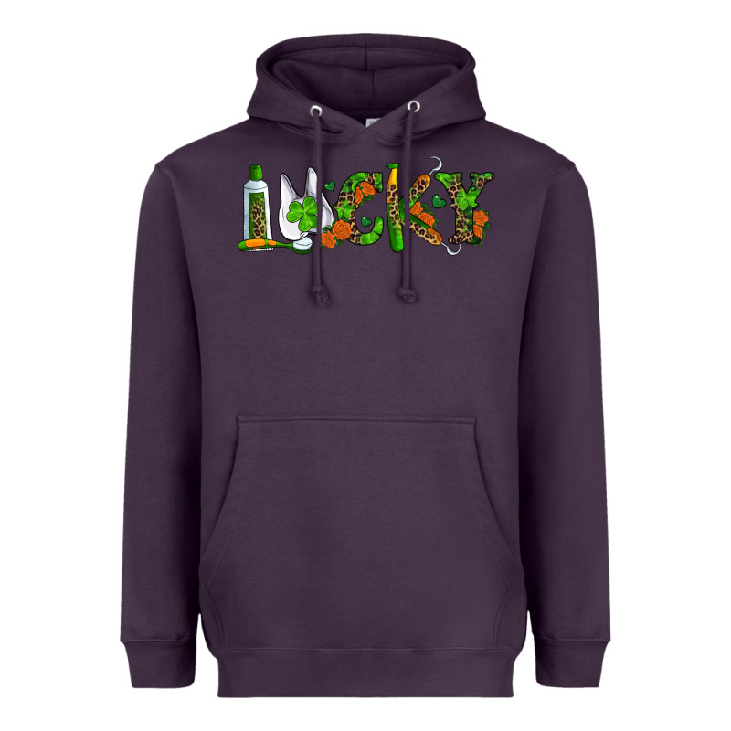 Dental Lucky St Patricks Day Heavyweight Hoodie by RanaPortraitStore | Teevron