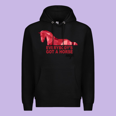 Everybody's Got A Horse Neigh Premium Hoodie Designed By Bettercallsaul