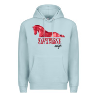 Blue Mist Everybody's Got A Horse Neigh Premium Hoodie - Bettercallsaul