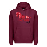 Burgundy Everybody's Got A Horse Neigh Premium Hoodie - Bettercallsaul