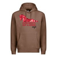 Chestnut Everybody's Got A Horse Neigh Premium Hoodie - Bettercallsaul