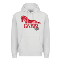 Dove Grey Everybody's Got A Horse Neigh Premium Hoodie - Bettercallsaul