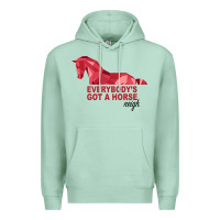 Seafoam Everybody's Got A Horse Neigh Premium Hoodie - Bettercallsaul