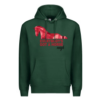 Sports Green Everybody's Got A Horse Neigh Premium Hoodie - Bettercallsaul