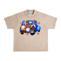 French Oak american flag gnomes truck sunflowers star leopard Urban Heavy Tee - Artiststas