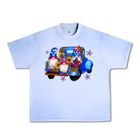 Grape Ice american flag gnomes truck sunflowers star leopard Urban Heavy Tee - Artiststas