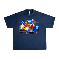 Navy american flag gnomes truck sunflowers star leopard Urban Heavy Tee - Artiststas