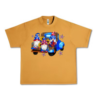 Peanut Butter american flag gnomes truck sunflowers star leopard Urban Heavy Tee - Artiststas