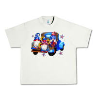 Pistachio american flag gnomes truck sunflowers star leopard Urban Heavy Tee - Artiststas