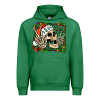 Emerald Christmas happy skeleton Urban Hoodie - Jasminsmagicworld