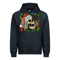 Navy Christmas happy skeleton Urban Hoodie - Jasminsmagicworld