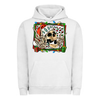 Pigment Lunar Rock Christmas happy skeleton Urban Hoodie - Jasminsmagicworld