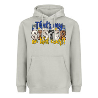 Moon Dust that s my sister on that court Heavyweight Hoodie - Zillion Design Studio
