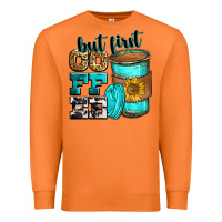 Carrot but first coffee Premium Sweatshirt - Zillion Design Studio