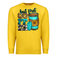 Lemon but first coffee Premium Sweatshirt - Zillion Design Studio